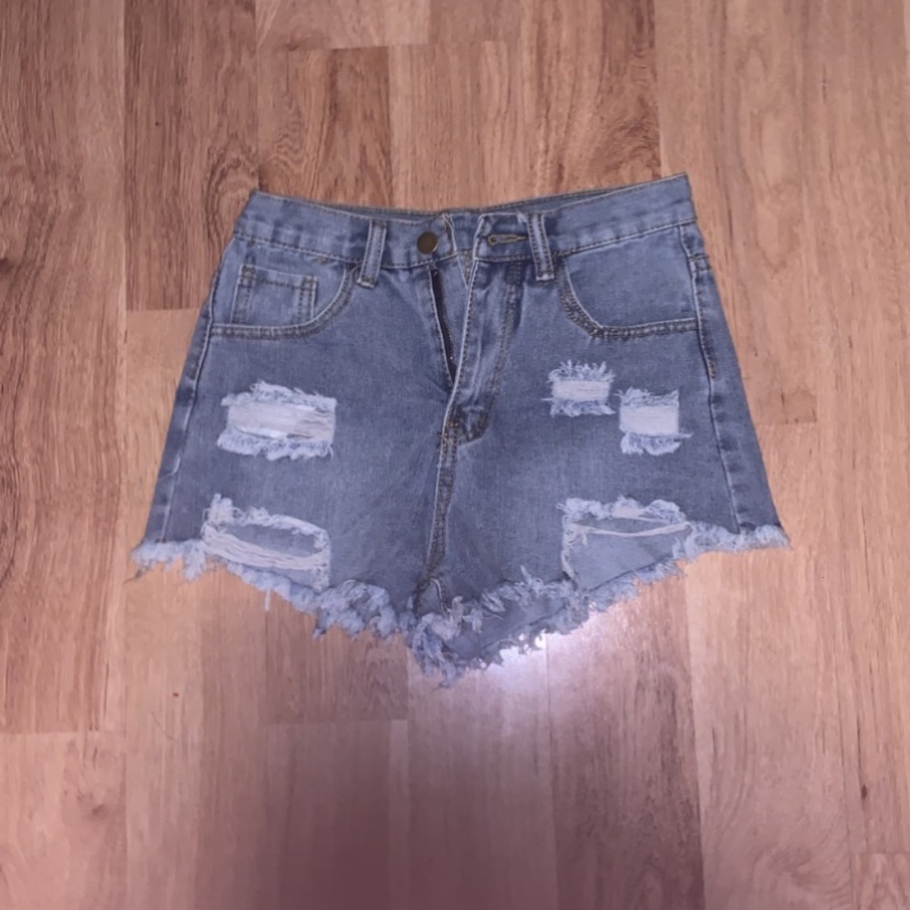 Shein denim shorts